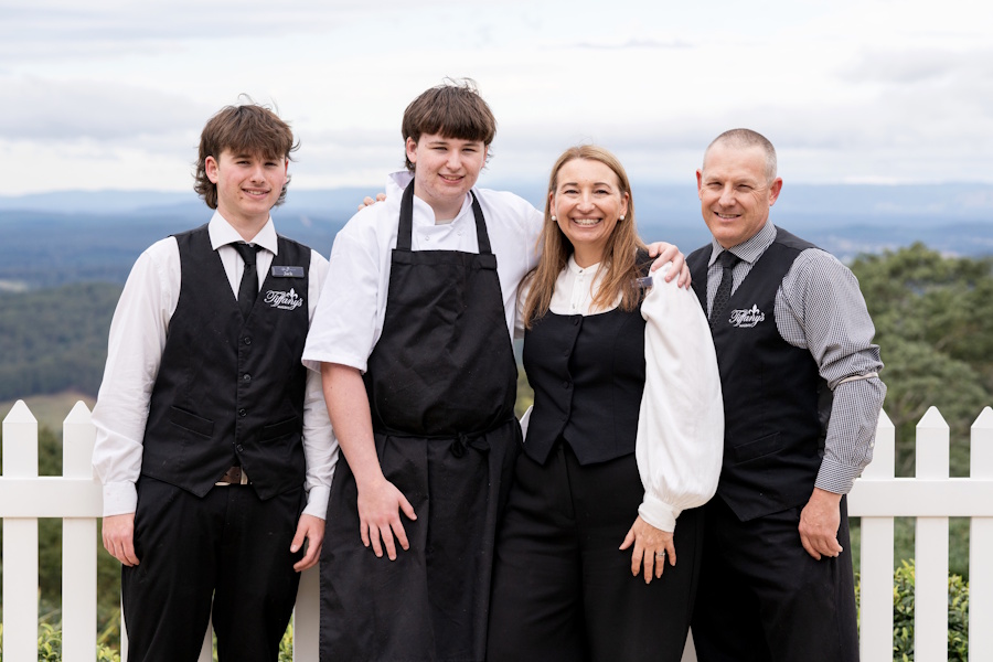 The Tilse Family at Tiffany's Maleny